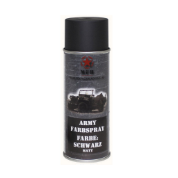 Spray paint ARMY, 400ml, black