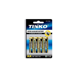 AA Batteries, 1,5V (LR6) Alkaline, 4pcs