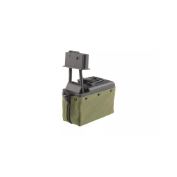 M249 magazine box, 1500 BB - Ranger Green