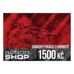 Dárkový poukaz Actionshop - 1500 Kč