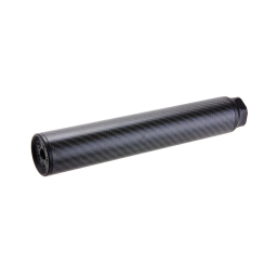 Silverback Long Carbon Suppressor, 24mm CW - Black