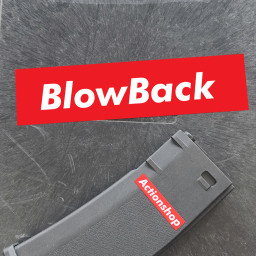 "Blowback" Sticker