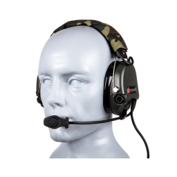 Headset MSA Sordin Type, Silicon Earmuff version - Olive