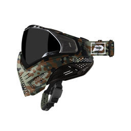 Push Unite Paintball Maske, thermal - Flecktarn