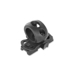 Flashlight mount 25,4mm for FAST type helmets, black