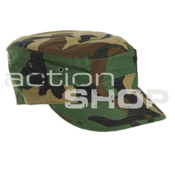 Mil-Tec US BDU Patrol Cap, Rip-Stop Woodland L