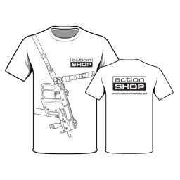 T-shirt Vector sling white