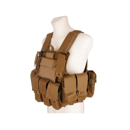 GFC MOLLE Tactical vest CIRAS Maritime type w/pockets -tan