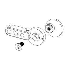 CNC custom fire selector for M4 - red A