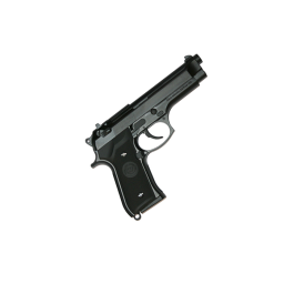 Beretta M92, black, fullmetal, blowback