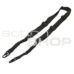 Two point sling - bungee, black