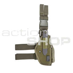 ASG Thigh holster, STI, CZ, STEYR, BERSA, OD green