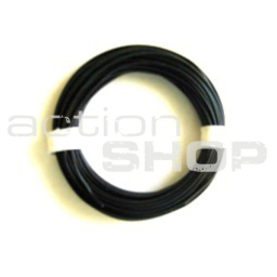 Data cable 0,5mm Cu/silicon, black