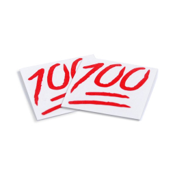 100 RED DECAL (2)