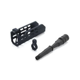 MCX ProForce type Handguar with Outer Barrel , 5,9" - Black