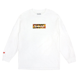 SpeedQB Orange Box T-shirt, Longsleeve - White