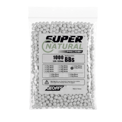 Bio BBs 0,45g Super Natural - 1000 rounds                    