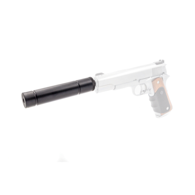 Agency Silencer with inner barrel-  Black                    