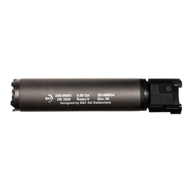 B&T Rotex-V QD Silencer - Grey | Airsoft Shop