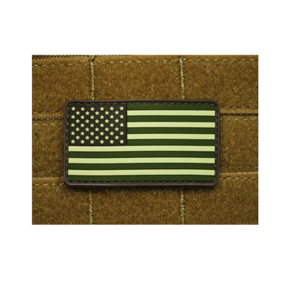 Patch US Flag, 3D - Olive                    