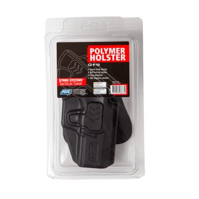                             Holster, CZ P-10C, Polymer - Black                        