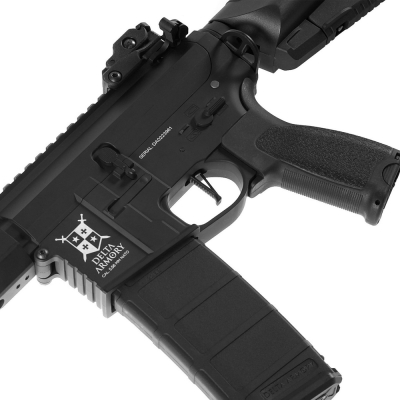                             Delta Armory AR15 KeyMod, ALPHA - Black                        