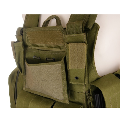                             GFC MOLLE Tactical vest CIRAS Maritime type w/pockets -Olive                        