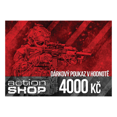                             Dárkový poukaz Actionshop                        