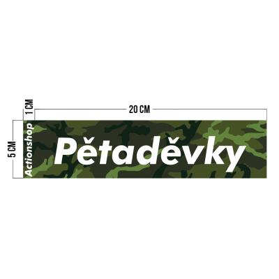 Samolepka &quot;Pětaděvky&quot;                    