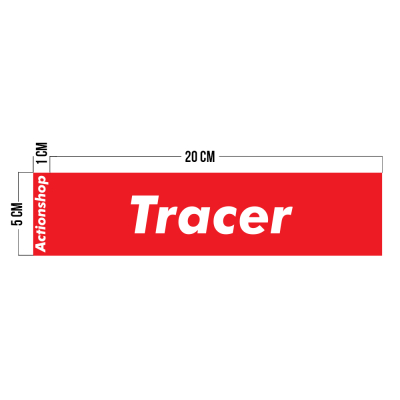 &quot;Tracer&quot; Sticker                    