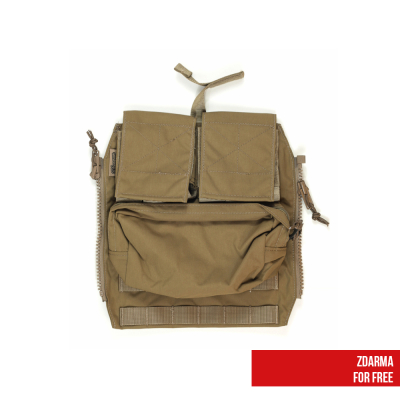                             Taktická vesta CONQUER APC - Coyote Brown + Back panel ZDARMA                        