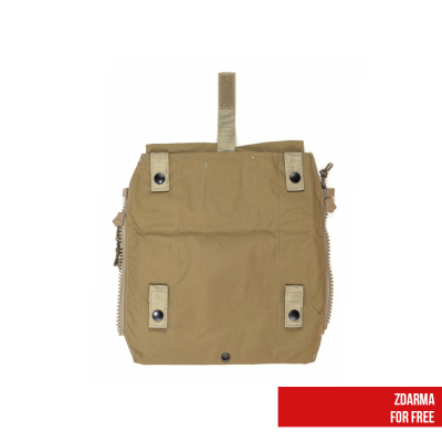                             Taktická vesta CONQUER APC - Coyote Brown + Back panel ZDARMA                        