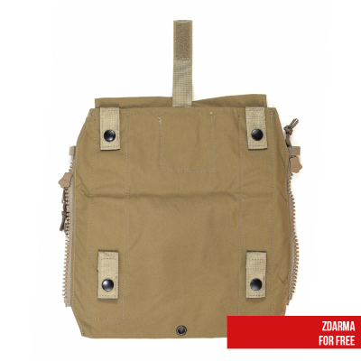                             Tactical vest CONQUER CVS - Tan + FREE Back panel                        