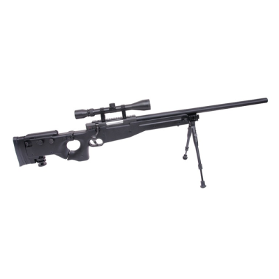 L96 AWF, bipod &amp; scope, black (MB-08D)                    