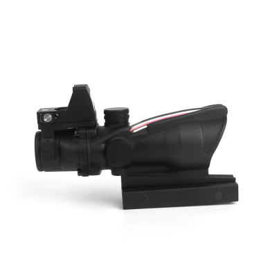                             Riffle scope ACOG 4X32C with Illumination Source Fiber + RMR mount - Black (II. Quality grade)                        