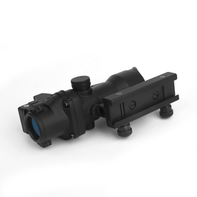                             Riffle scope ACOG 4X32C with Illumination Source Fiber + RMR mount - Black (II. Quality grade)                        