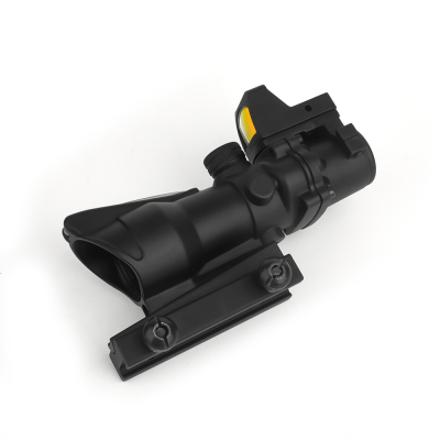                             Riffle scope ACOG 4X32C with Illumination Source Fiber + RMR mount - Black (II. Quality grade)                        