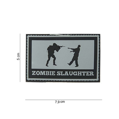 Patch 3D PVC Zombie Slaughter                    