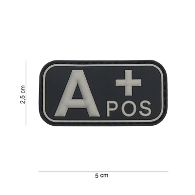 Patch 3D PVC Blood Type                    