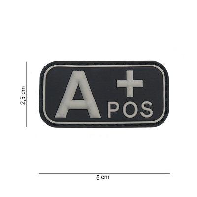                             Patch 3D PVC Blood Type                        