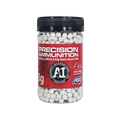                             ASG Accuracy International BBs - 1000pcs                        