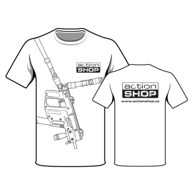 T-shirt Vector sling white XL                    