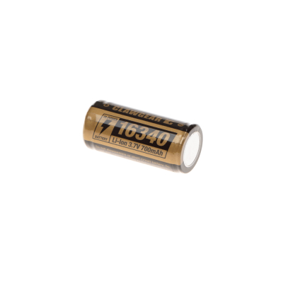 Recharable 16340 (CR123) Battery 3.7V, 700mAh                    