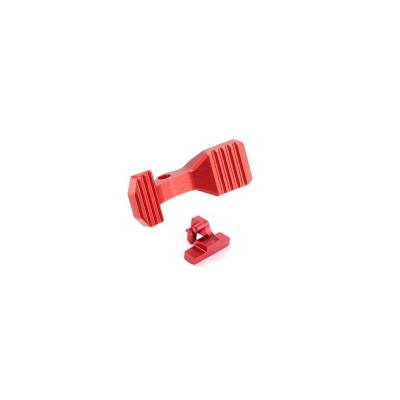 ENHANCED BOLT CATCH For AEG AR15 - Red                    