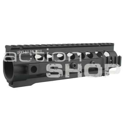 Alluminium foregrip AR15 KAC type URX 3 8.0&quot;                    