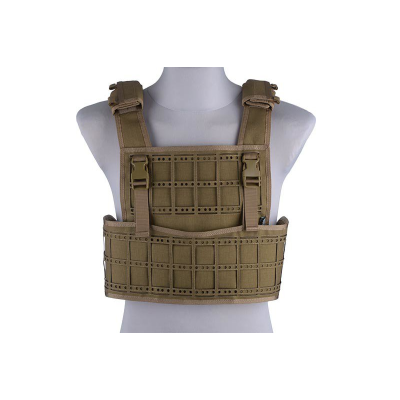                             Vest tactical type Laser cut, tan                        