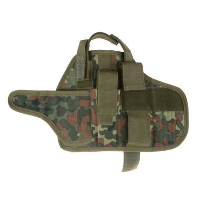                             GFC Modular Thigh Pistol Holster with Magazine Pouch, Flecktarn                        