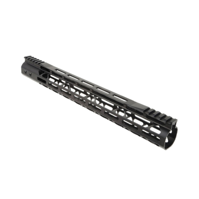 CNC předpažbí typu M-LOK, 38,1 cm - black                    