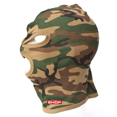                             Three-hole Balaclava, woodland                        