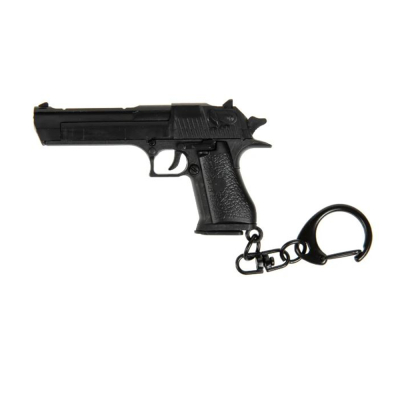 Keychain #13, Desert Eagle - Black                    